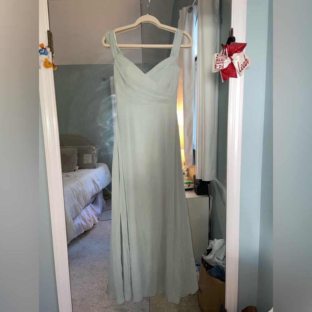 Sage birdy grey dress